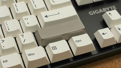 Cherry/GMK R4 2.75U - Titanium No.6 (Right Shift)